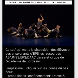 GlideApp - Alors on danse ... à la maison