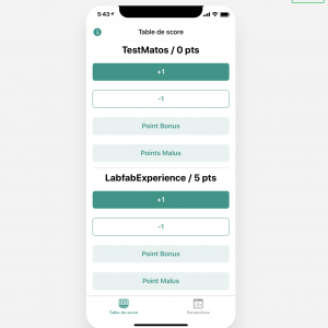 GlideApp - Score Bonus Malus